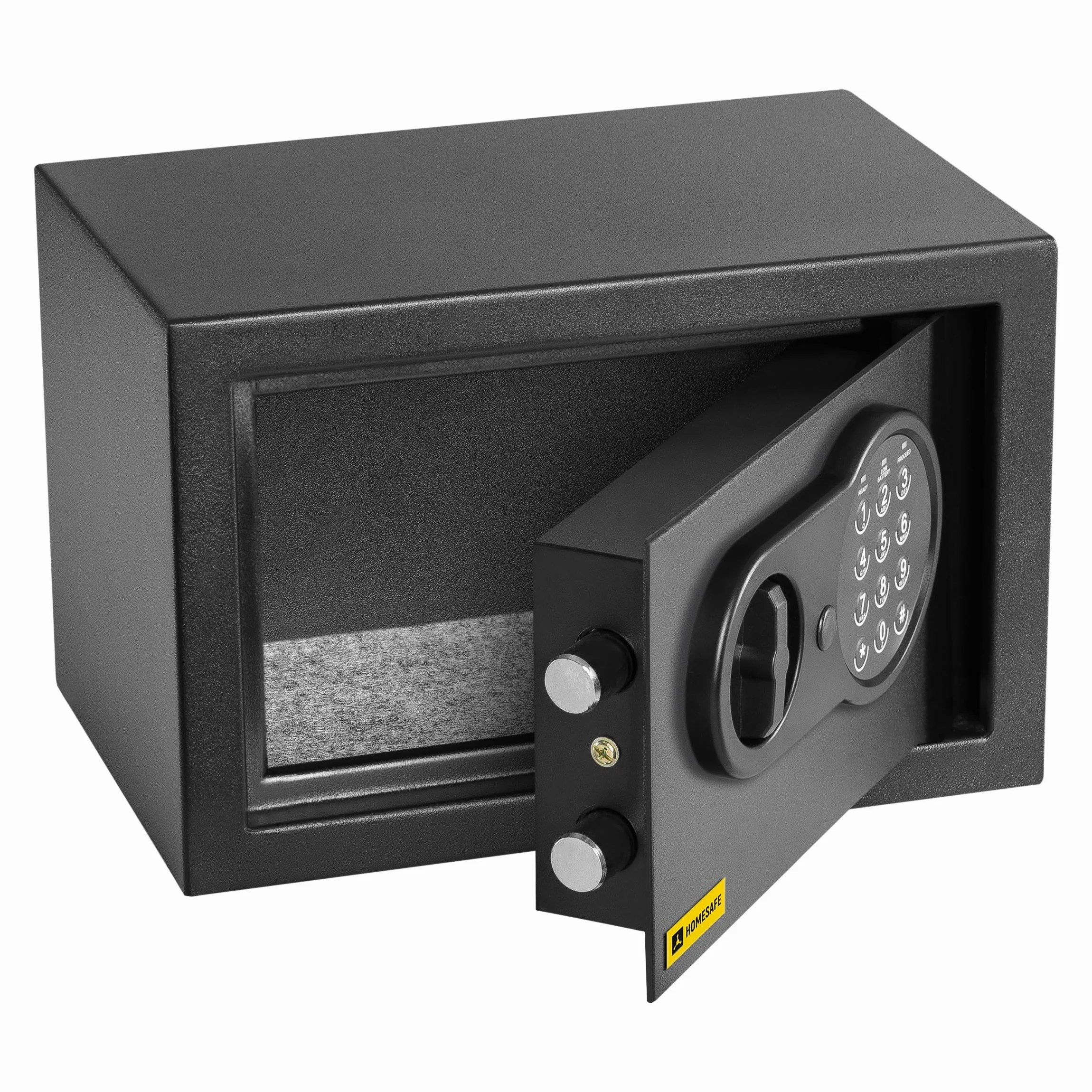 Homesafe HV20E Sejf z zamkiem elektronicznym, 20x31x20cm (HxWxD), Carbon Satynowa Czerń