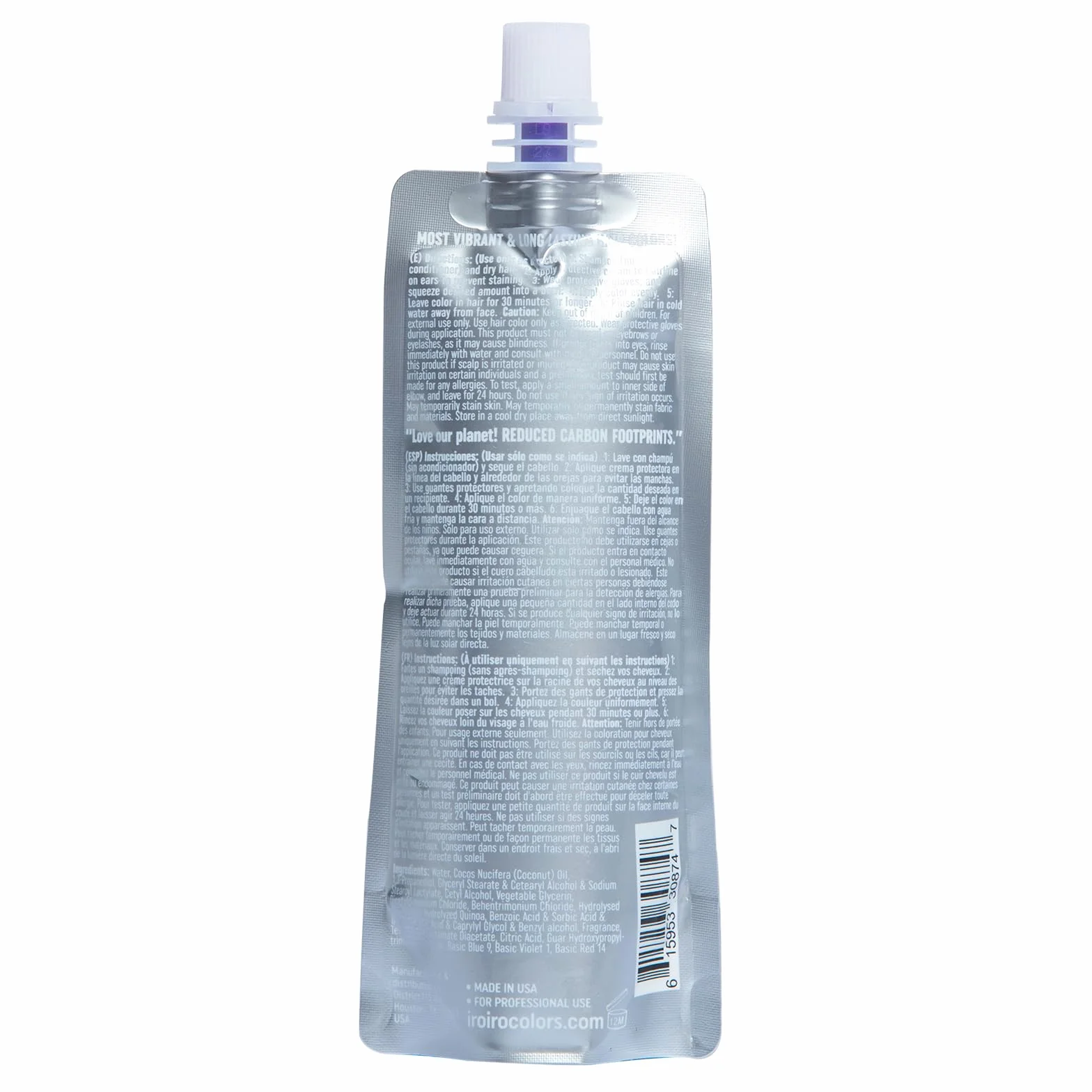 IROIRO Naturalny półtrwały kolor włosów premium 20 fioletowy (113 g)
