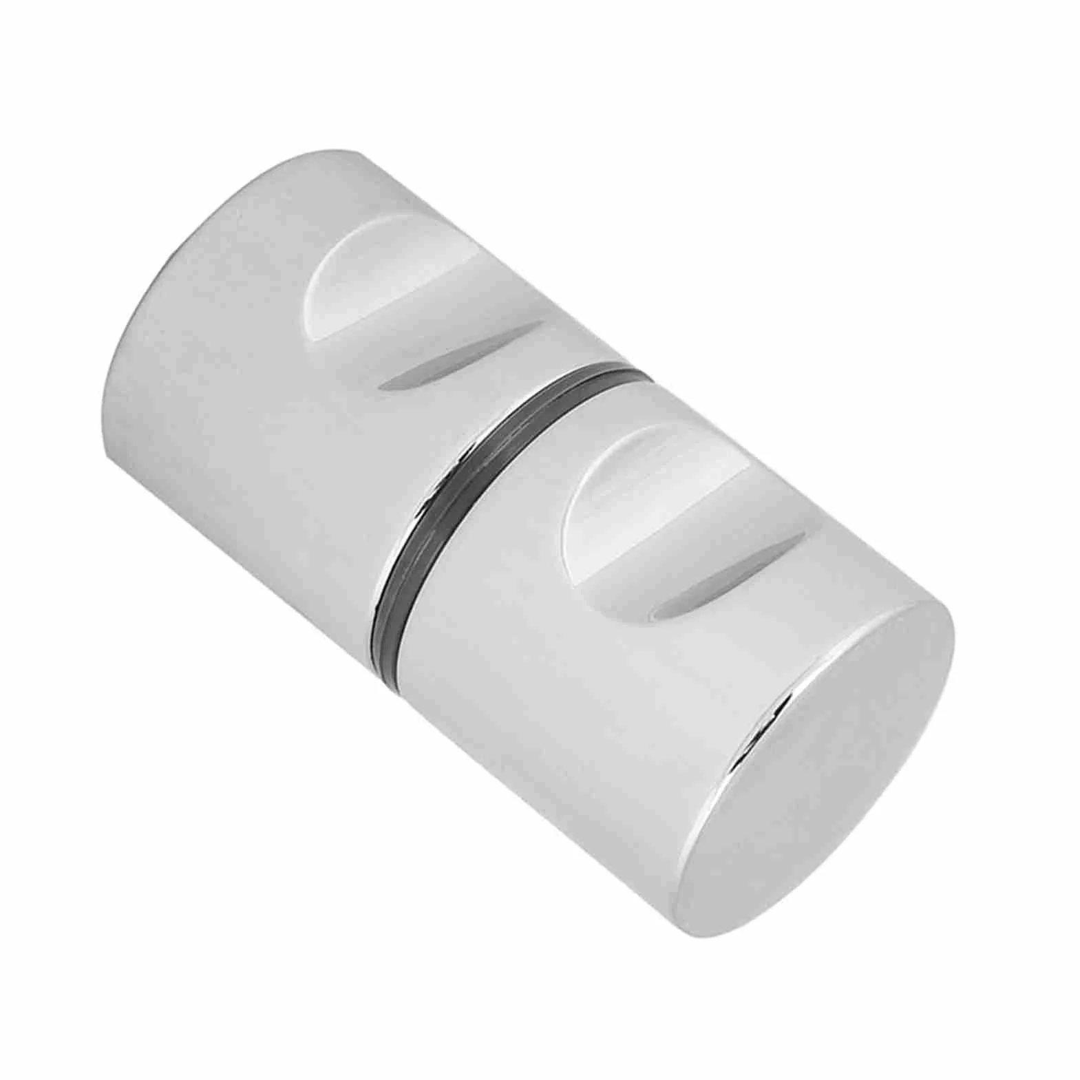Klamka do drzwi prysznicowych Klamka do drzwi prysznicowych Klamka ze stopu aluminium Chromowany uchwyt do holowania Gałka do łazienki Szklane drzwi prysznicowe (#3)