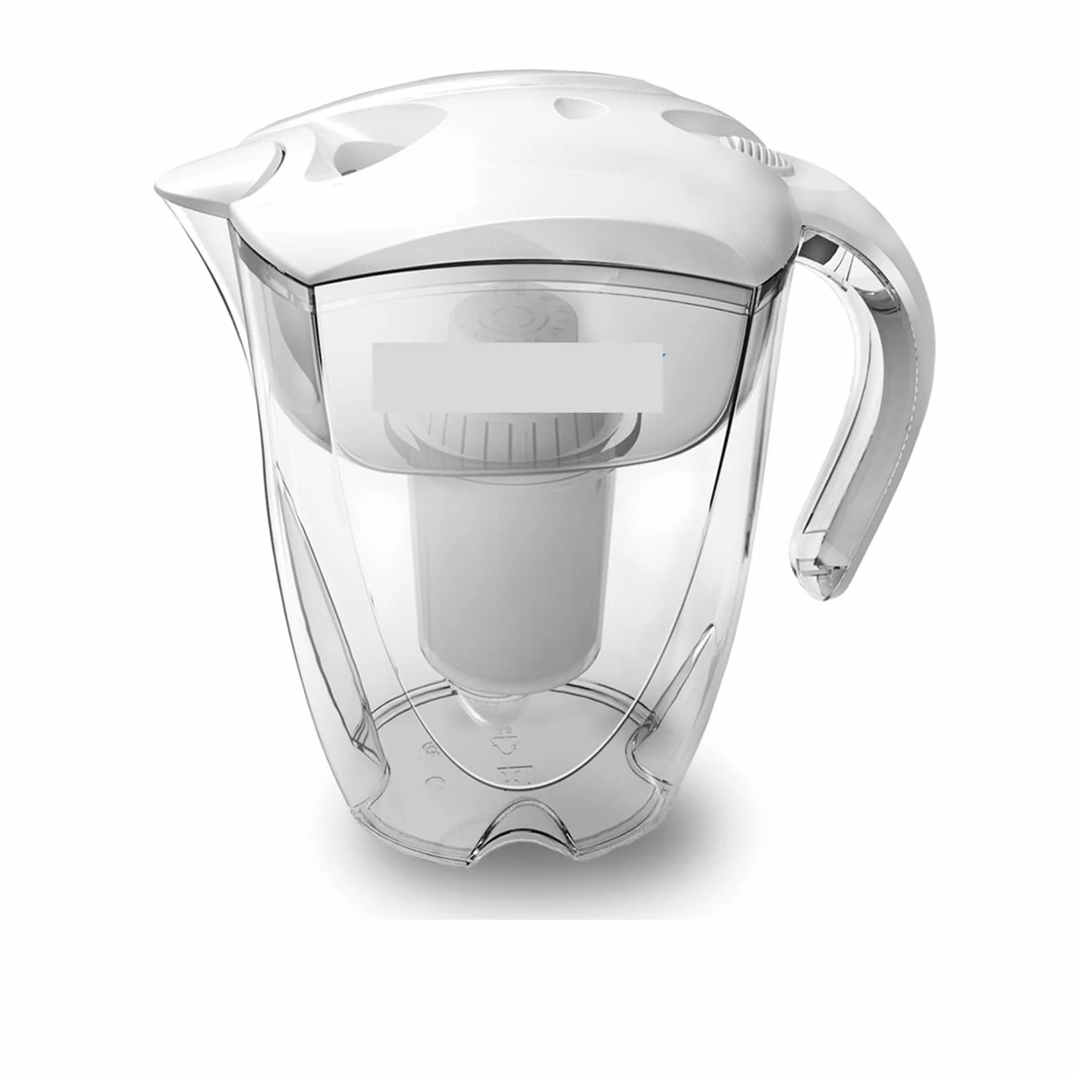 System filtracji wody, 3,5 l alkaliczna woda mineralna dzbanek z filtrem jonizator — filtry o długiej żywotności 400 l — system filtracji oczyszczacza — alkalizator pH(Pitcher and Filter)