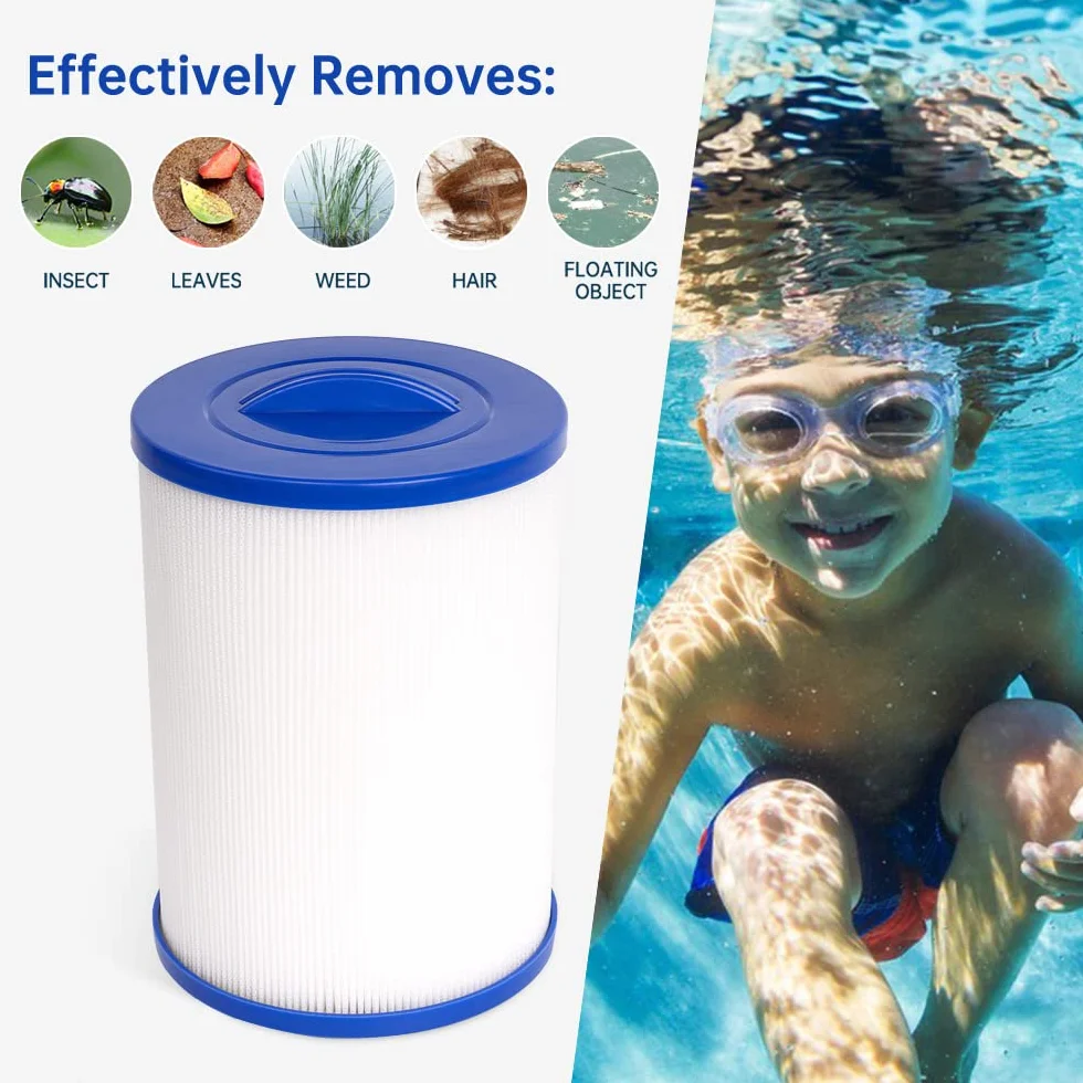 WuYan Filtr do wanny z hydromasażem kompatybilny z Unicel 6CH-940, do Pleatco PWW50P3, PWW50-P3, Filbur FC-0359, Waterway Plastics 817-0050, 25252, 378902, 03FIL1400 Filtry Spa Wkład filtra wody