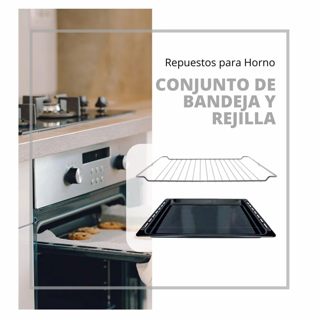 Recamania Pakiet Grill i taca piekarnik Teka 370x460mm