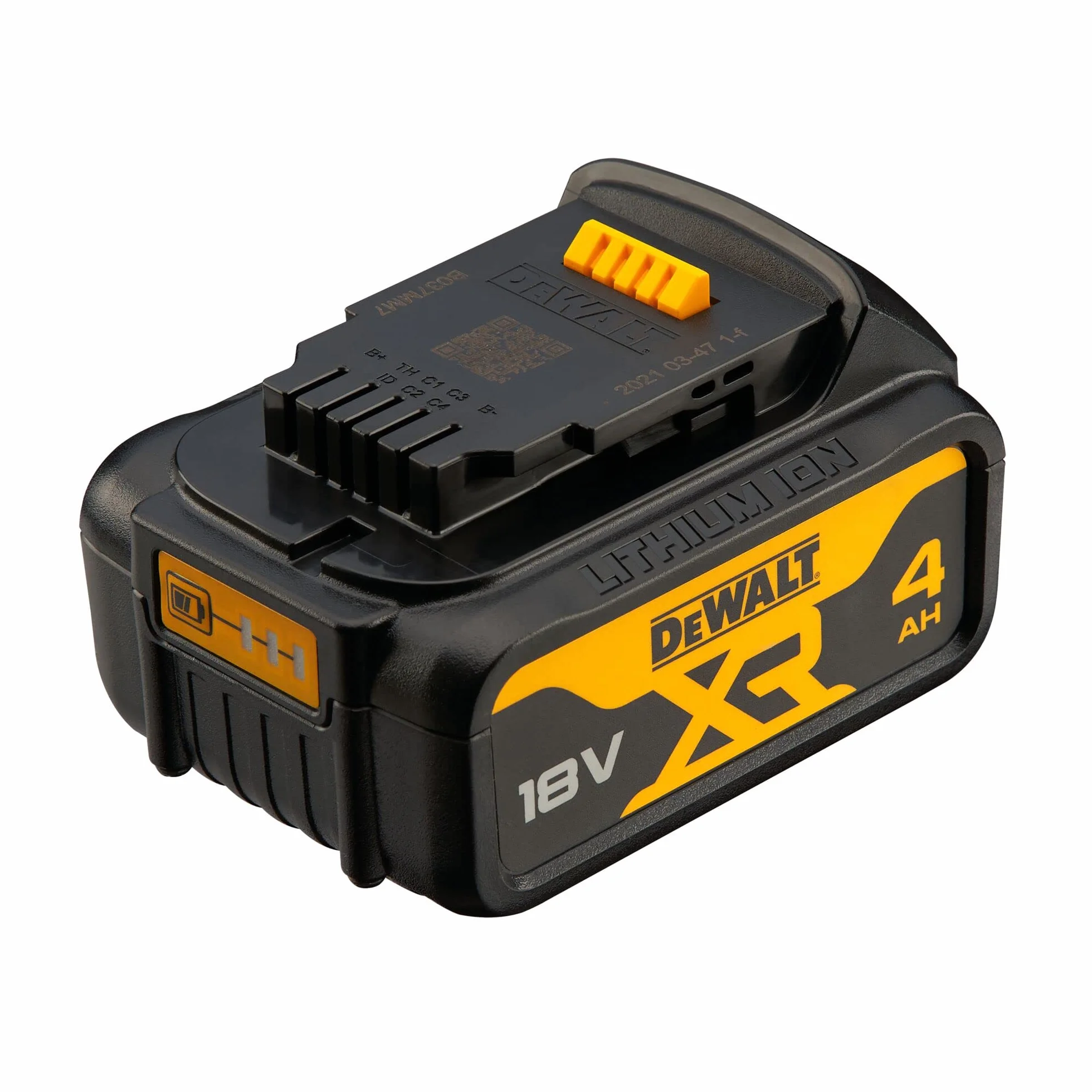 Dewalt Dcb182-Xj Akumulator, Czarny/Żółty, ‎7,5 x 8,2 x 16 cm; 650 g