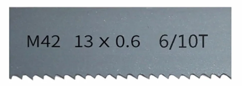 13mm brzeszczoty do pił taśmowych do cięcia metalu, 6-10TPI brzeszczot do pił taśmowych do cięcia twardego drewna, brzeszczot bimetaliczny do narzędzi do obróbki drewna 1 szt.(1830mm)