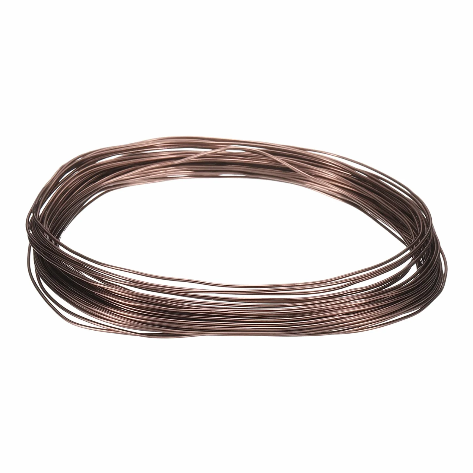 QUARKZMAN Anodowany aluminiowy drut bonsai 0,8 mm 10m brązowy