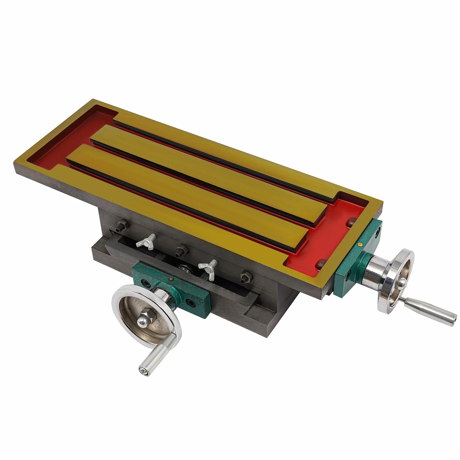 570 x 360 mm wiertarka stołowa, stół krzyżowy do wierteł kolumnowych | Wielofunkcyjny stół roboczy, przesuw x 270 mm Y 125 mm, kompatybilny z wiertarkami, frezarkami i szlifierkami