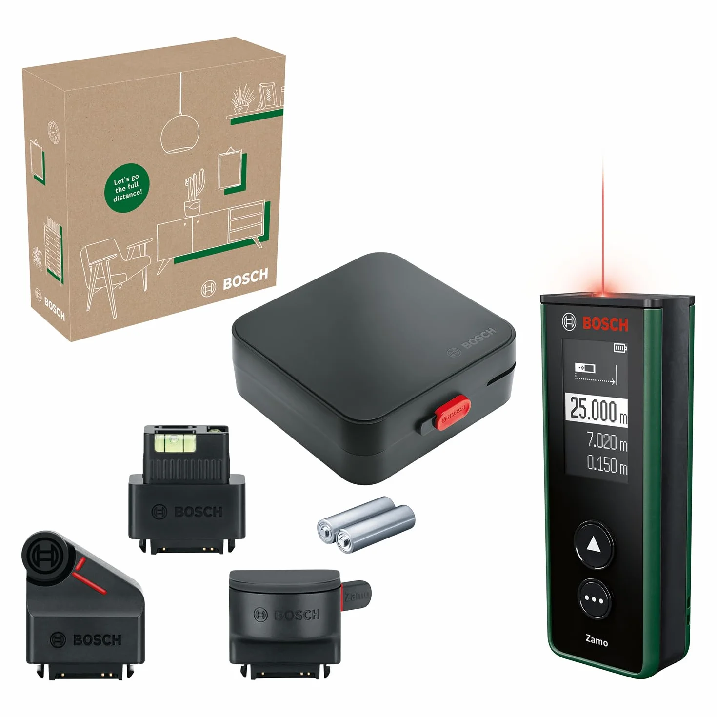 Bosch dalmierz laserowy czwartej generacji 25 m USB-C