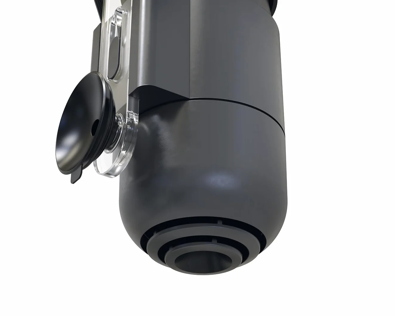 OASE 86942 CrystalSkim 350, skimmer akwaruium, nadaje się do wody słodkiej i morskiej, 4,5 W, czarny