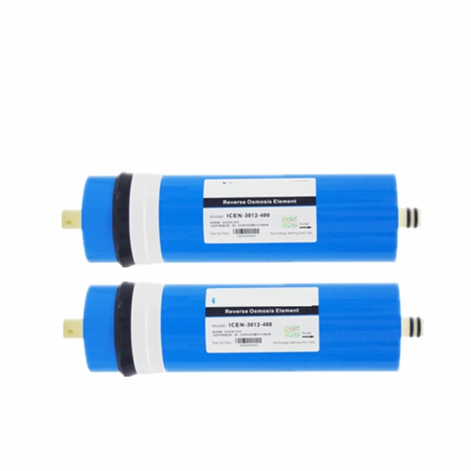 2 sztuk 400 Gpd filtr odwróconej osmozy RO membrana 3012-400 membrana filtry do wody wkłady Ro System filtr membranowy Bezpieczne materiały