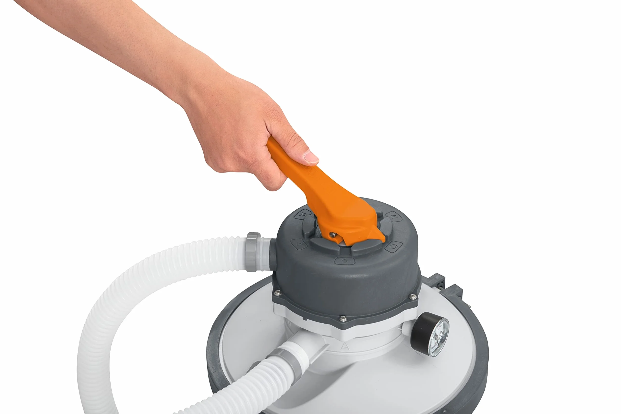 Bestway Filtr Piaskowy 3028 l/h Szary Pomarańczowy