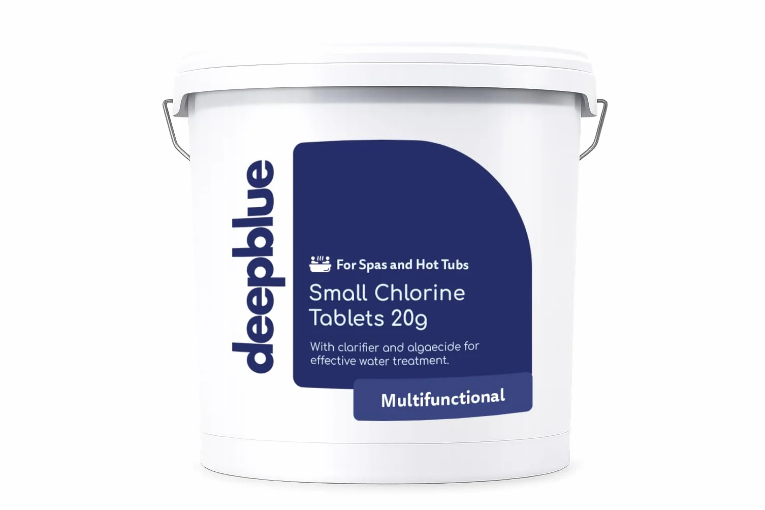 Deep Blue Wielofunkcyjne tabletki chlorowe 5 kg do jacuzzi, spa, basenu. 5 kg tabletek 20 g.