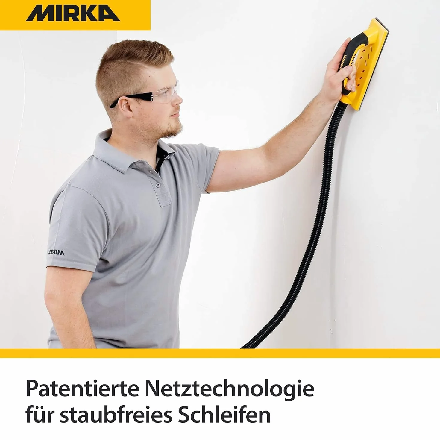 Mirka Abranet siatka ścierna 80x230mm / arkusze ścierne na rzep/ziarnistość P120 / 10 sztuk / AE175F1012 / do bezpyłowego szlifowania drewna, szpachli, lakierów, tworzyw sztucznych