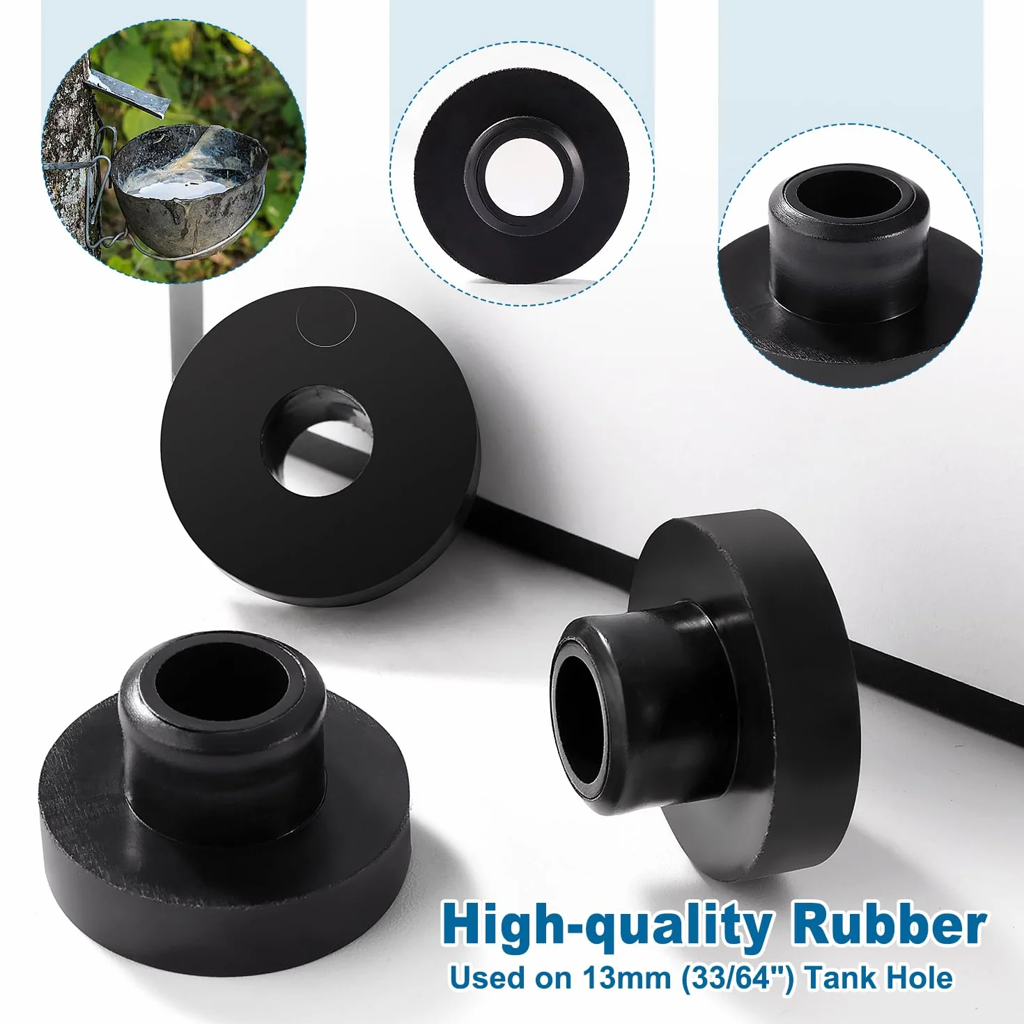 Tuleja Zbiornika Paliwa 13mm 33/64 Cala VooGenzek 6 Sztuk