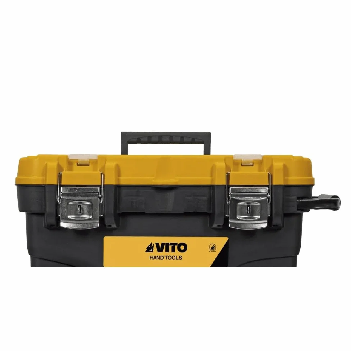 Rolnictwo/skrzynka na narzędzia budowlane 595 x 380 x 420 mm na kółkach VITO Tool o wysokiej wytrzymałości teleskopowy uchwyt