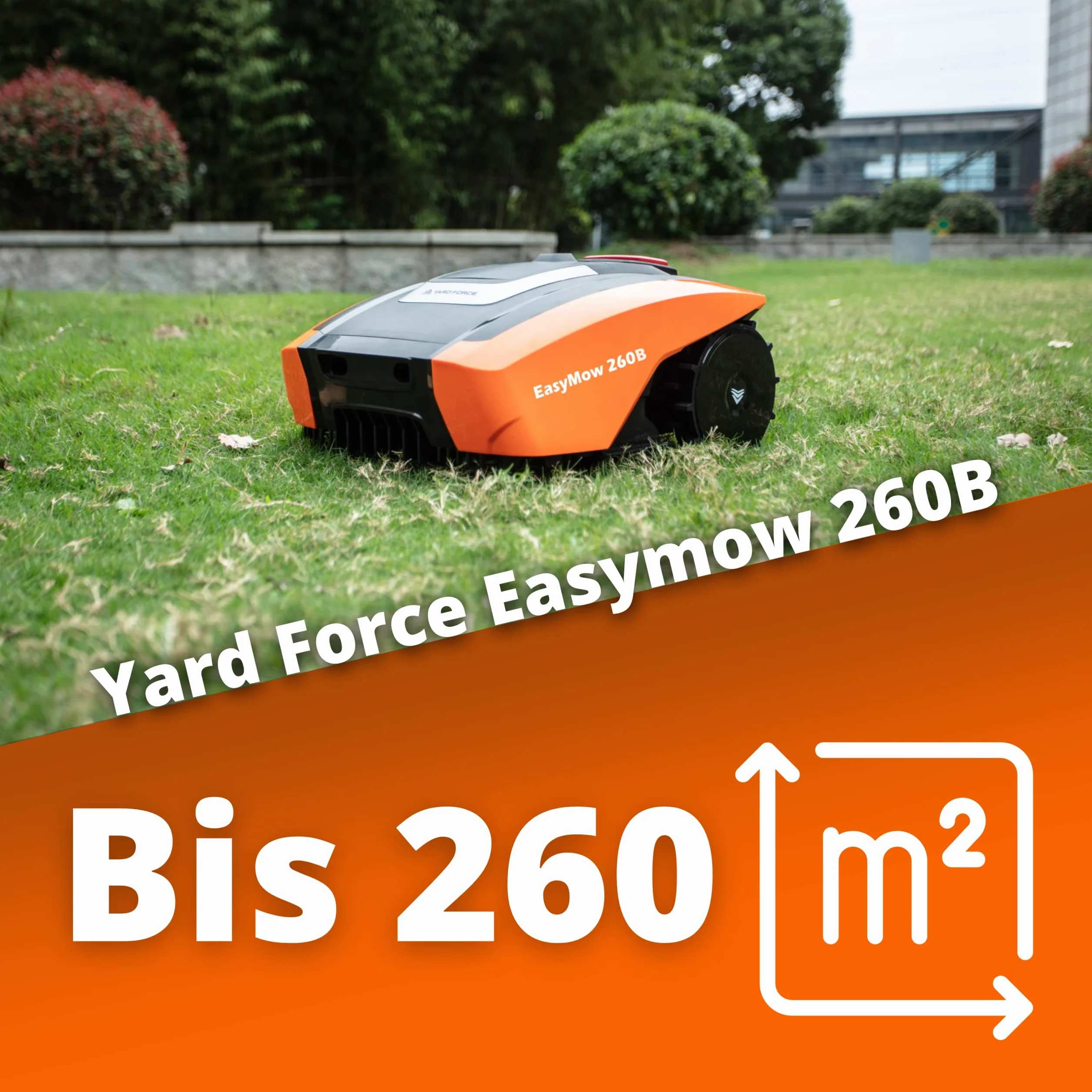 Yard Force Easymow 260B Robot Koszący, Wielokolorowy, Do 260 m²