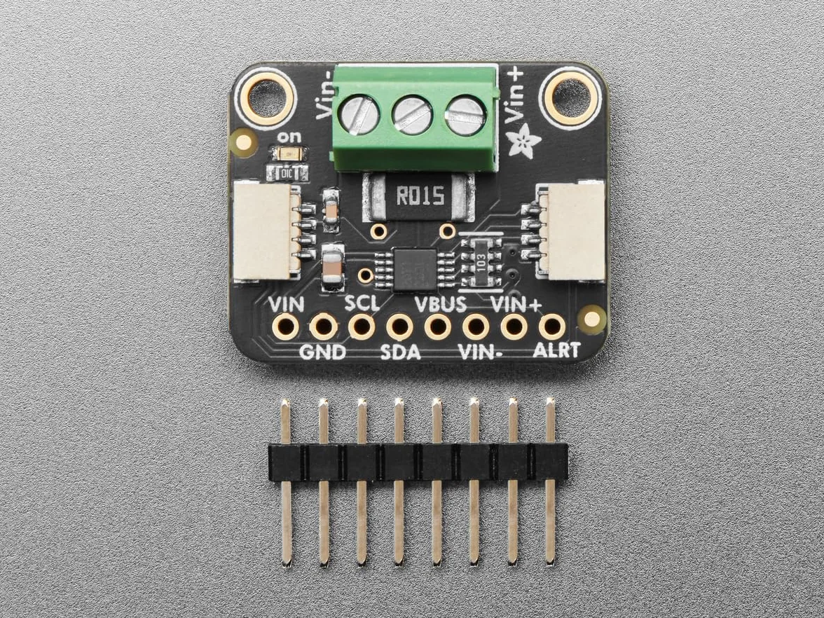 Adafruit INA228, I2C 85V, 20-bit High or Low Side Power Monitor, STEMMA QT/QWiic, 5832