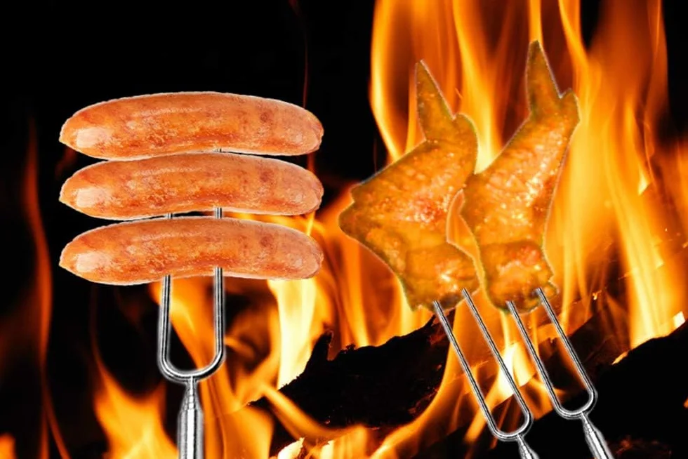 Szpikulce do grilla INOX akcesoria kebab barbecook 8 sztuk