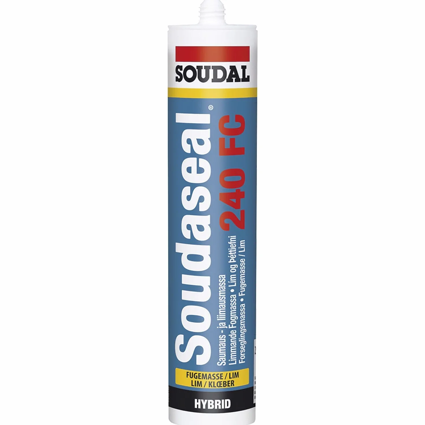 Soudal 101364 Soudaseal 240 FC Colle-Mastyk, biały, 290 ml