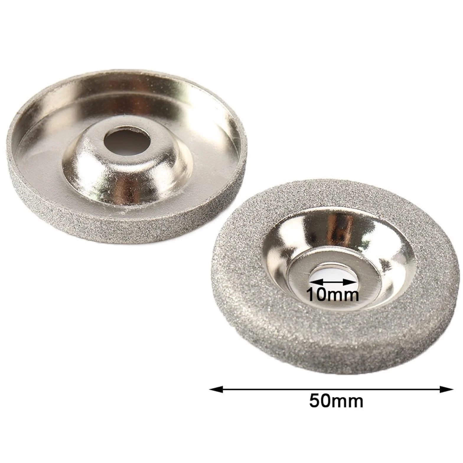Diamentowa płyta ścierna, Ściernica diamentowa 50 mm 2-10 sztuk Narzędzie obrotowe Przycinanie usuwania materiału(10pcs)