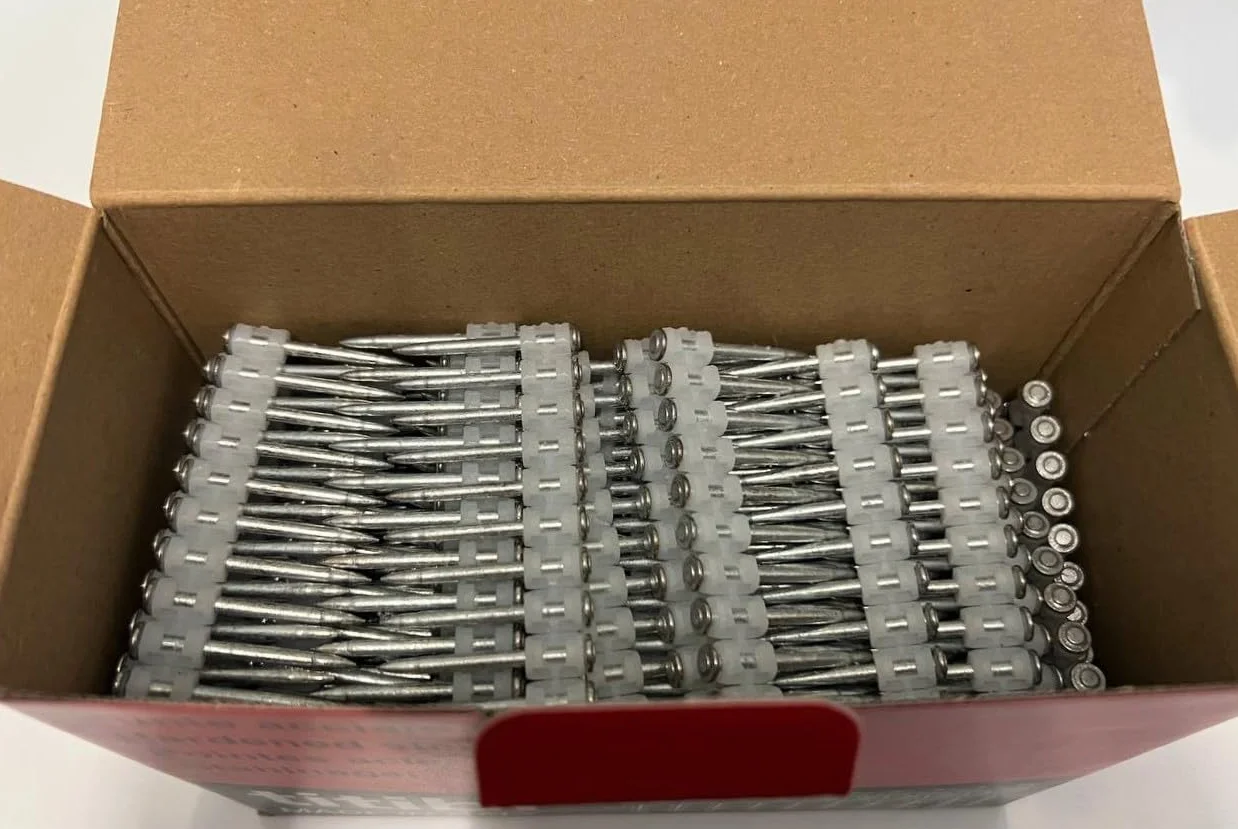 Nr 1000 GWOŹNIKI TITIBI Ø3,0 X 39 mm, 100% KOMPATYBILNE Z GAZOWYM GWOŹNIKIEM HILTI : GX 3, GX 100, GX 120, GX 120-E (Ø 3,0 X 39)