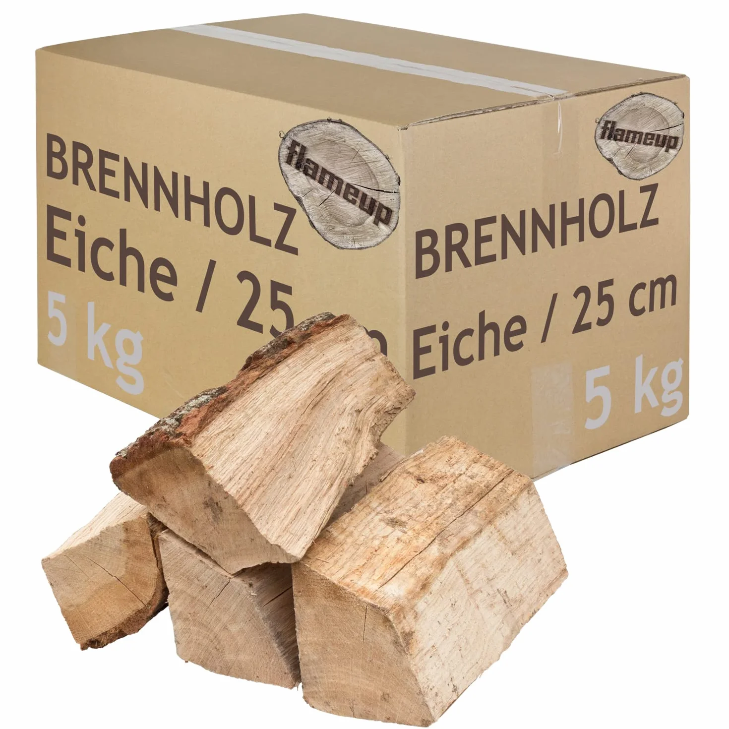 Drewno opałowe, drewno dębowe, do pieca, kominka, paleniska, grilla, w szczapach 25 cm, suszone, 120 kg