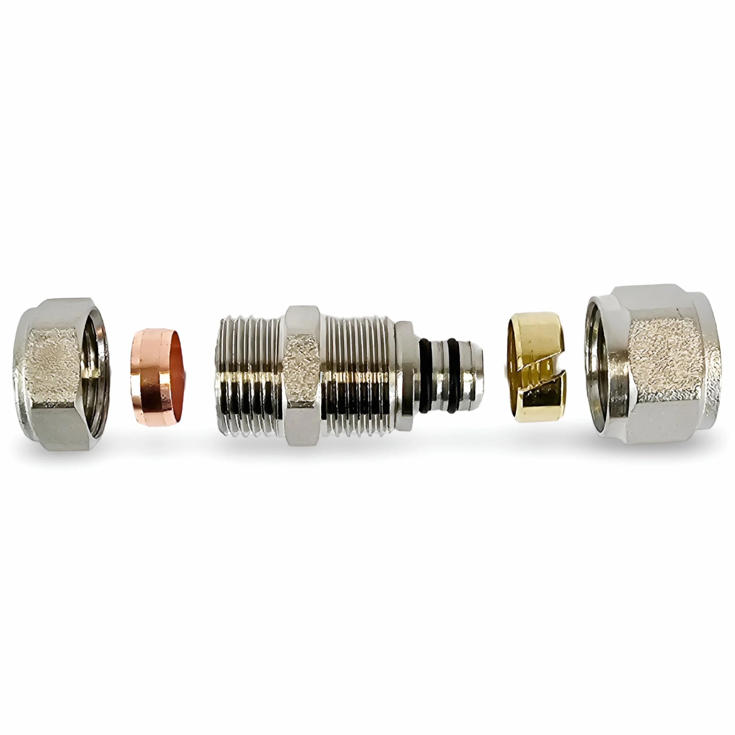 Adapter przejściówka PEX-CU 16x15 mm rura PEX na rurę miedzianą