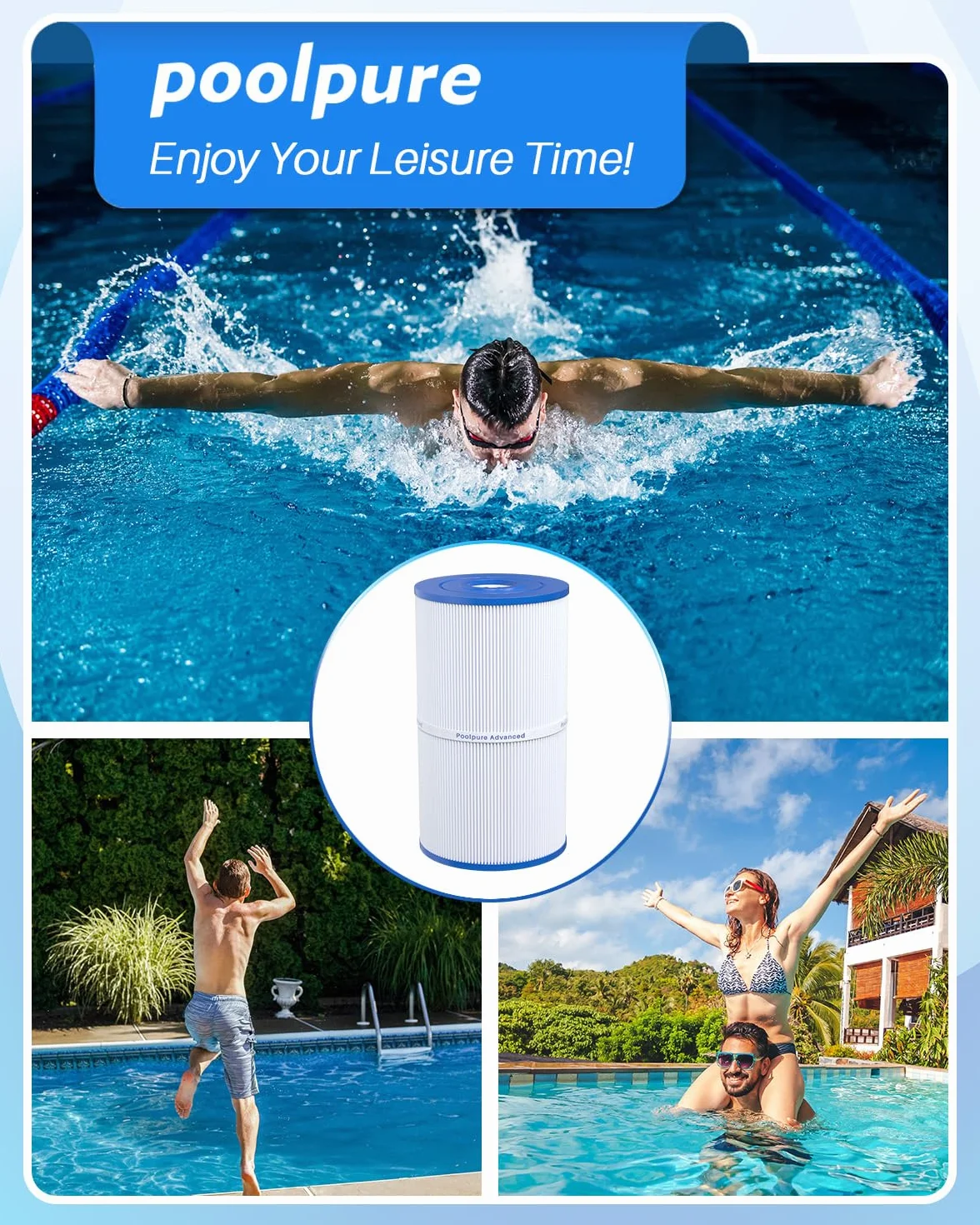POOLPURE Filtr spa wymienny do PWK30 C-6430