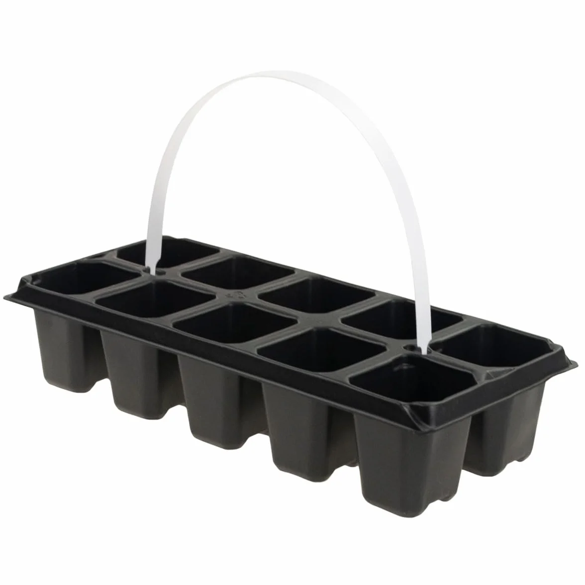 Martom Multiplates 10 przegródek do wysiewu palet produkcyjnych, doniczki, prosty system do uprawy roślin, kwiatów, sałatek, warzyw, zestaw do uprawy, płyta wielofunkcyjna, płyta doniczkowa, płyta