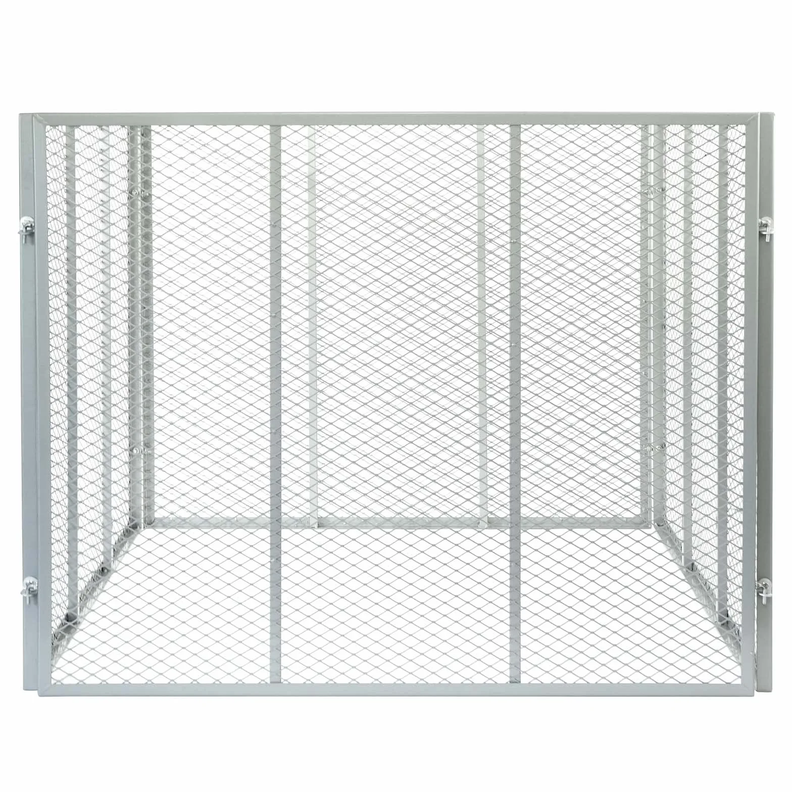 Wiltec Kompostownik 800 l z siatki metalowej 100x100x80 cm