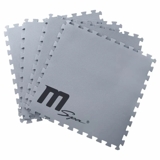 MSpa Mat Zestaw 9 mat piankowych do jacuzzi, szary