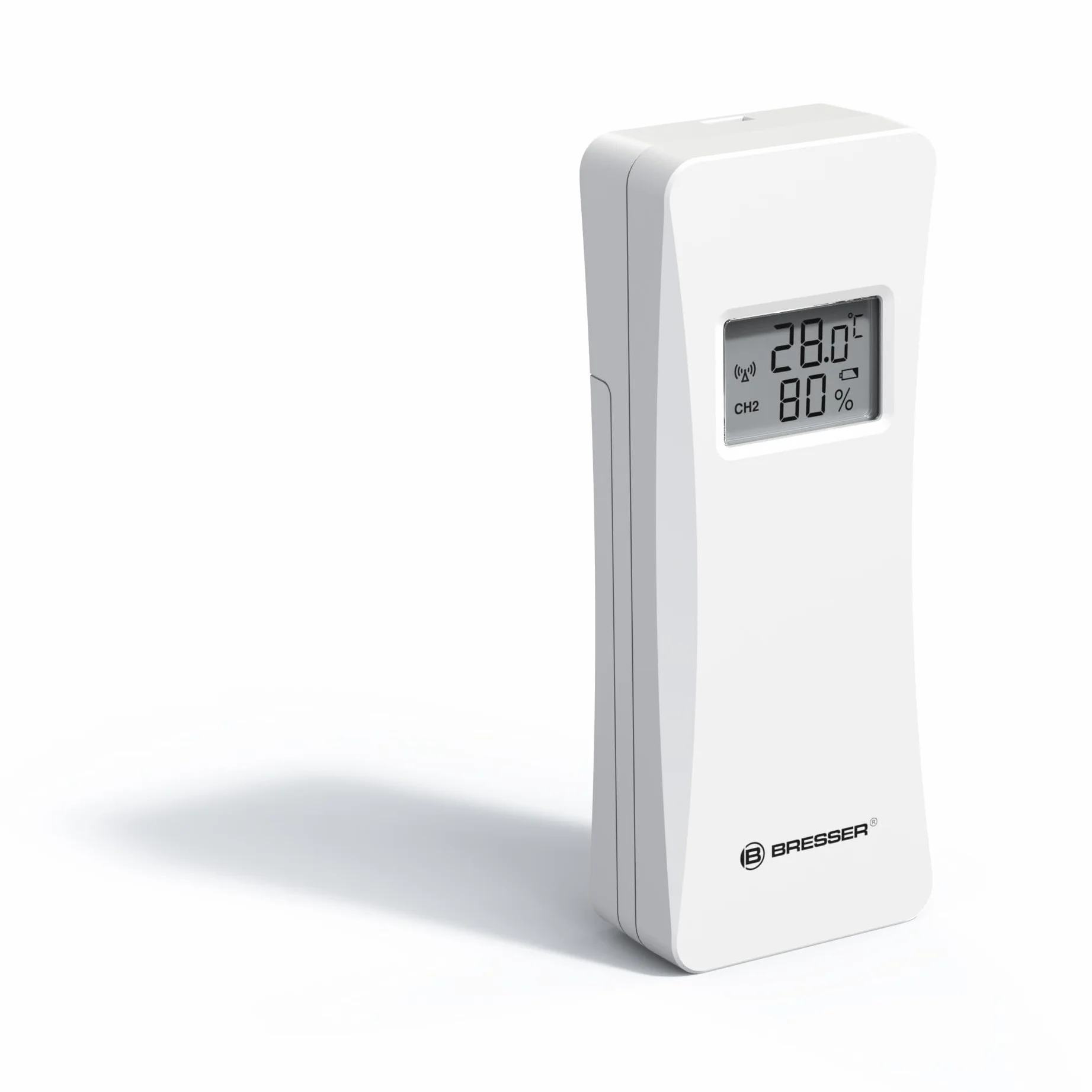 Bresser Stacja pogodowa Wi-Fi z aplikacją do Tuya Smart Home, 5-dniowa prognoza, termohigrosensor, przebieg, wskaźnik komfortu, budzik, funkcja ostrzegawcza