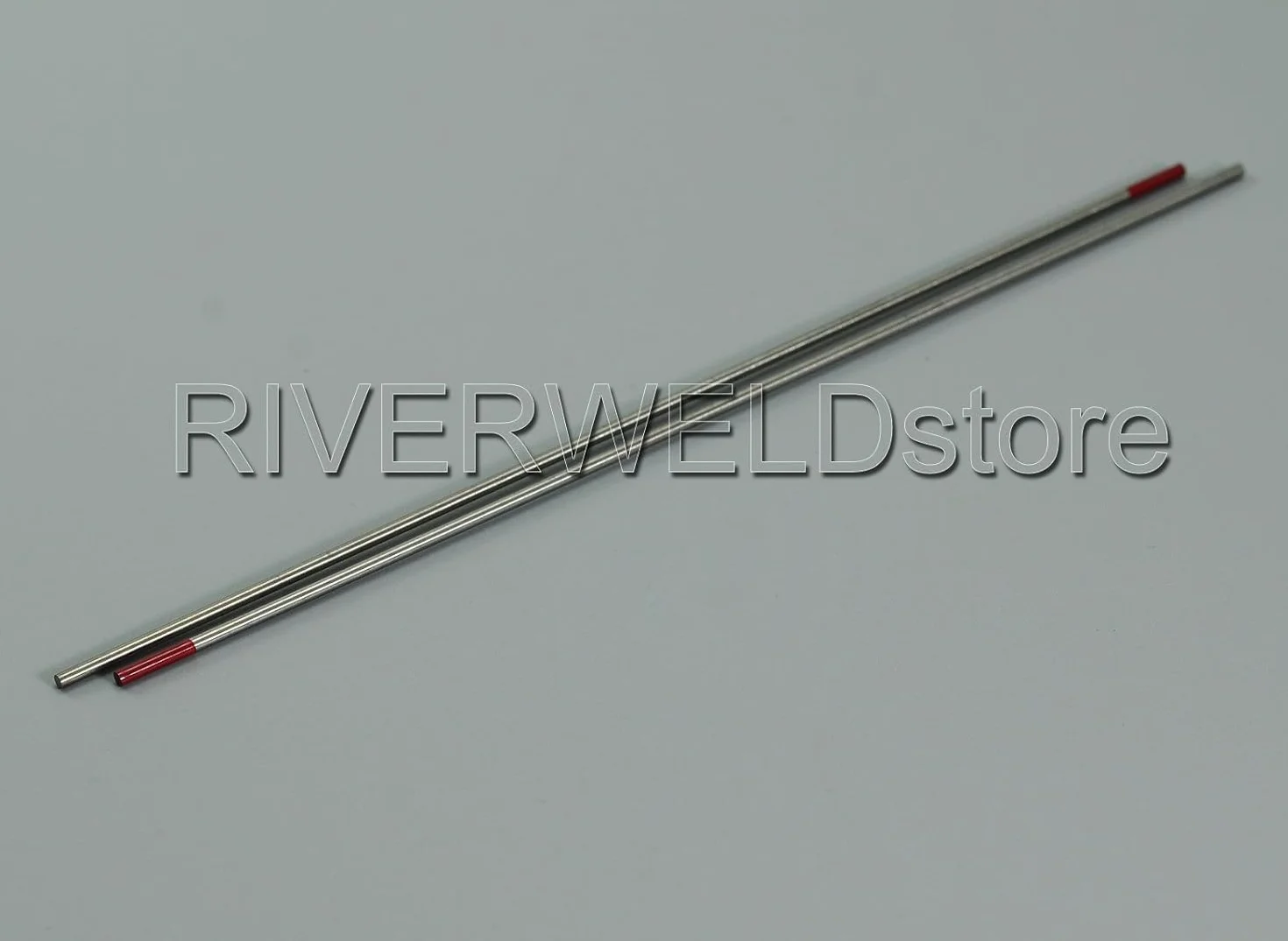 RIVERWELD Elektroda TIG z woli 2% torytowa WT20 Czerwone końcówki 1.6mm x 150mm Pakiet 10 sztuk