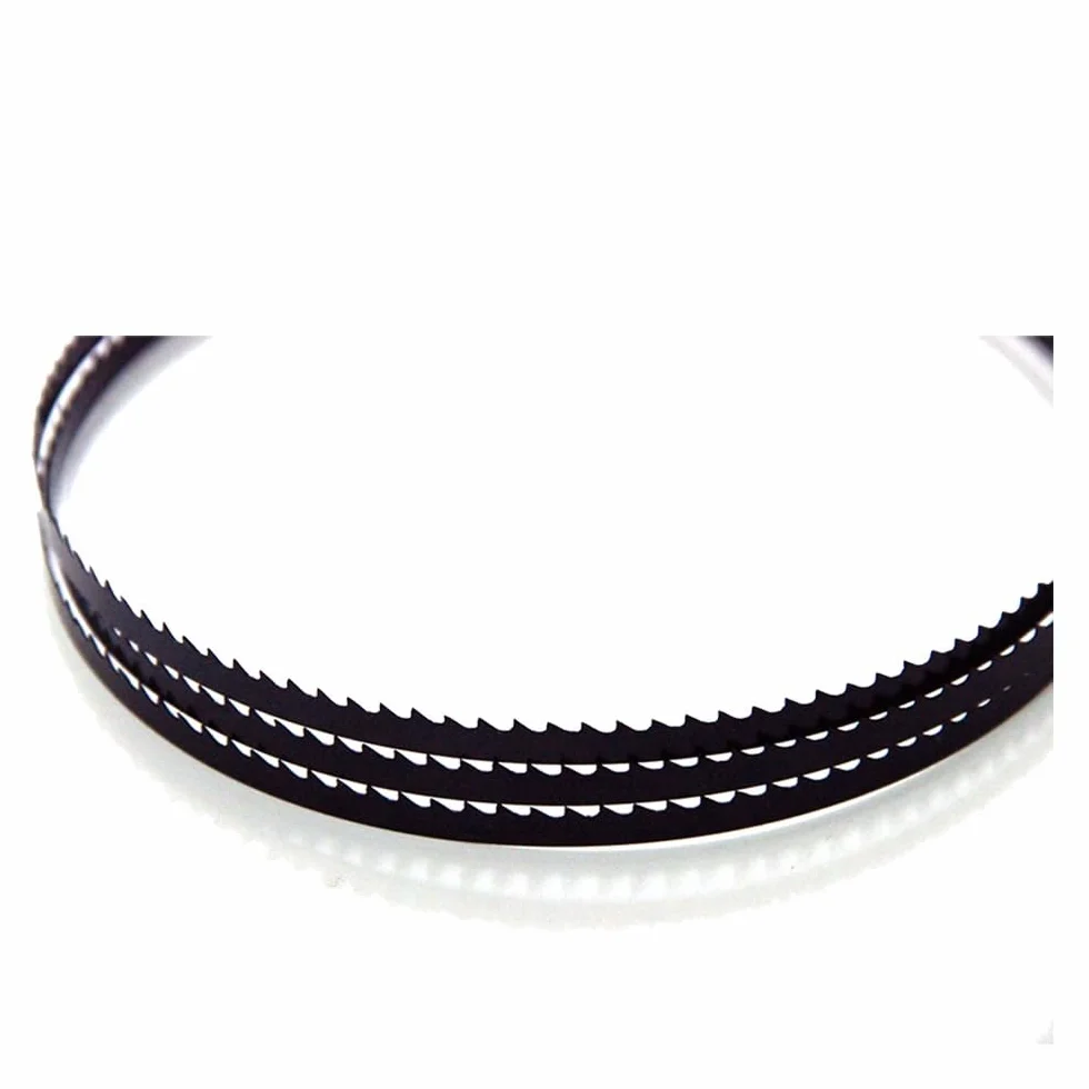 Brzeszczot do piły taśmowej, jakość premium, 2 szt. 2240mm brzeszczoty do pił taśmowych węglowe brzeszczoty do pił taśmowych 6.35 10 13 szerokość 6 14 TPI do obróbki drewna dla BAS 315/316/317/318(224