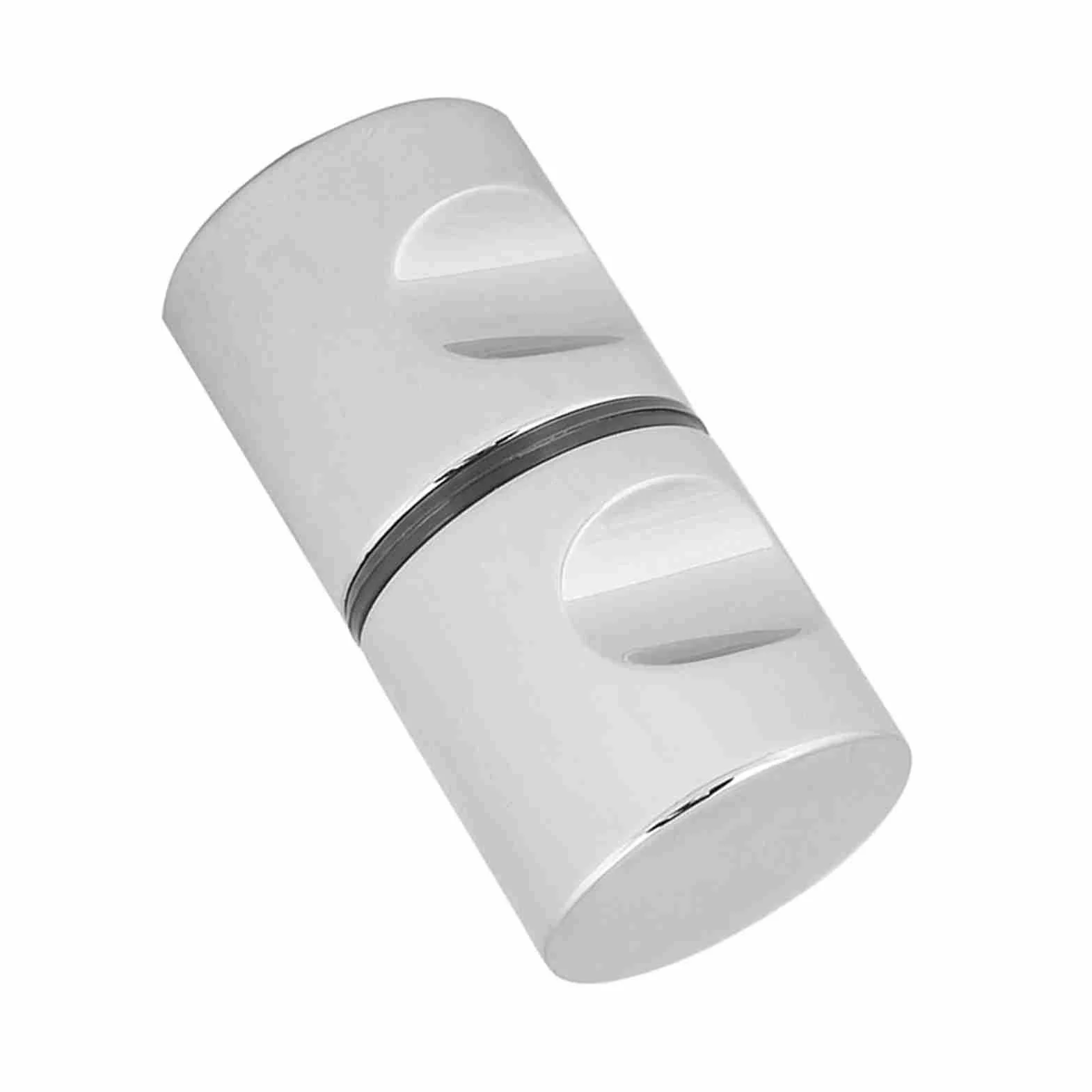 Klamka do drzwi prysznicowych Klamka do drzwi prysznicowych Klamka ze stopu aluminium Chromowany uchwyt do holowania Gałka do łazienki Szklane drzwi prysznicowe (#3)