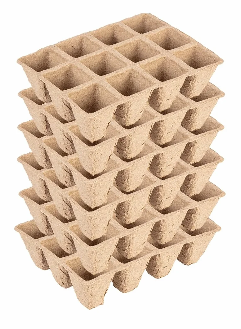 Rozsadniki torfowe doniczki do rozsady 16x12x4.5cm 5 sztuk