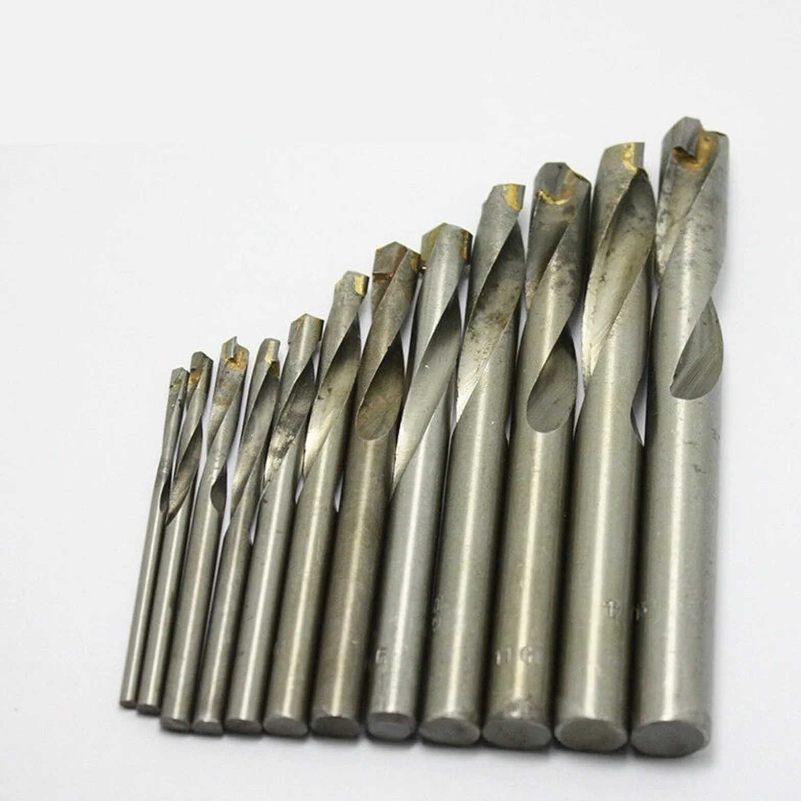 10 szt. 3-20 mm końcówka z twardego metalu wiertła TCT ślusarz wiertła do żeliwa aluminium betonu (rozmiar: 9,5 mm)