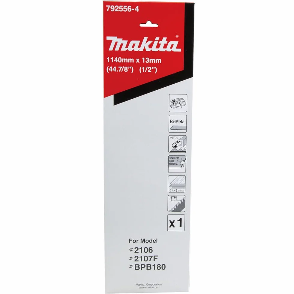 Makita piły taśmowe 792556-4 do BPB180R i 2107FK.