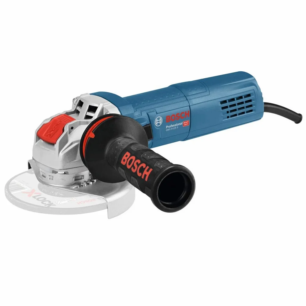 Bosch Professional: szlifierka kątowa GWX 9-125 S (900 W, możliwość stosowania osprzętu X-LOCK, Ø tarczy: 125 mm)