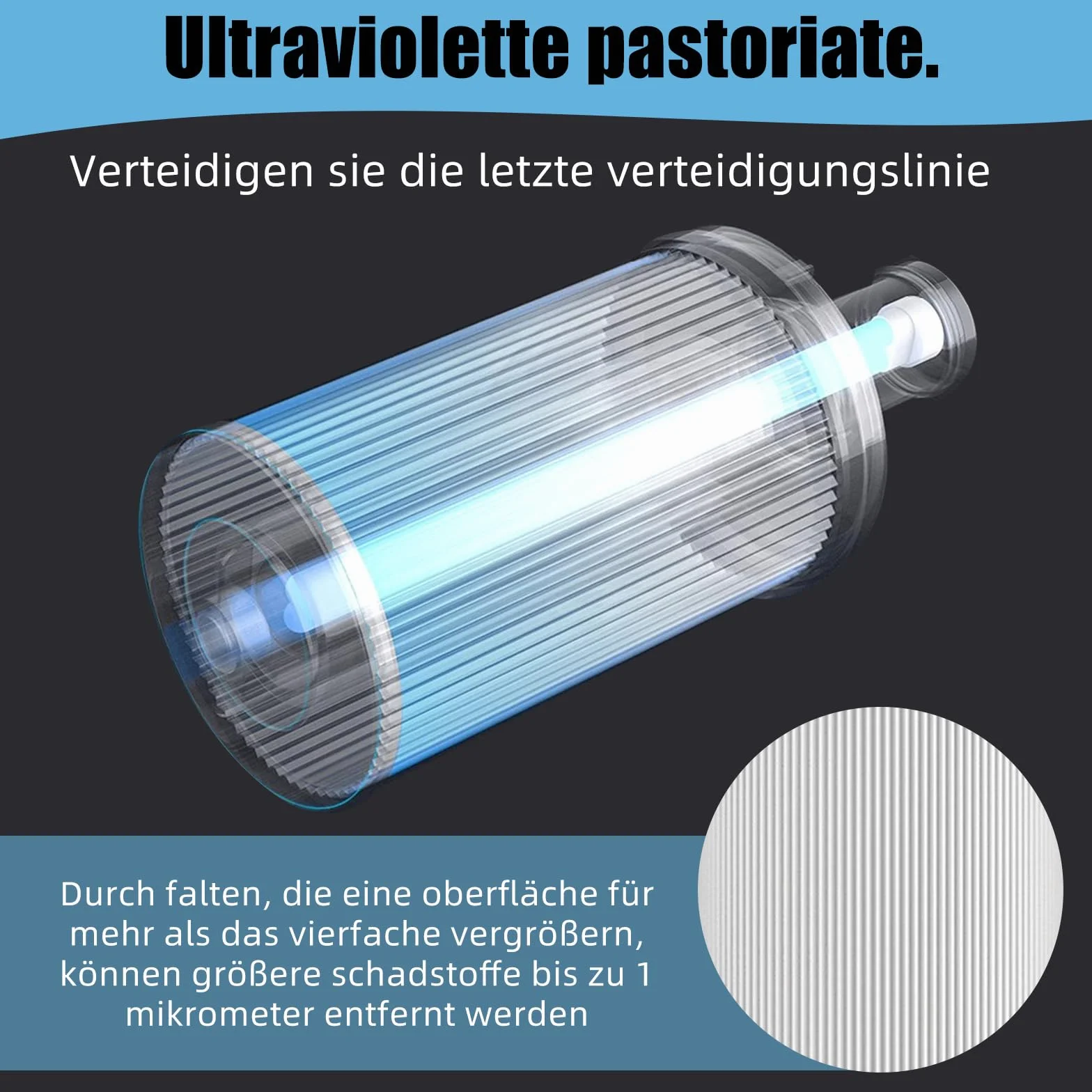 Filtr do wody kompatybilny z Amway espring 100186M/100188CH, filtr wstępny, filtracja węgla aktywnego HEPA, usuwa zapachy, poprawia smak wody z kranu