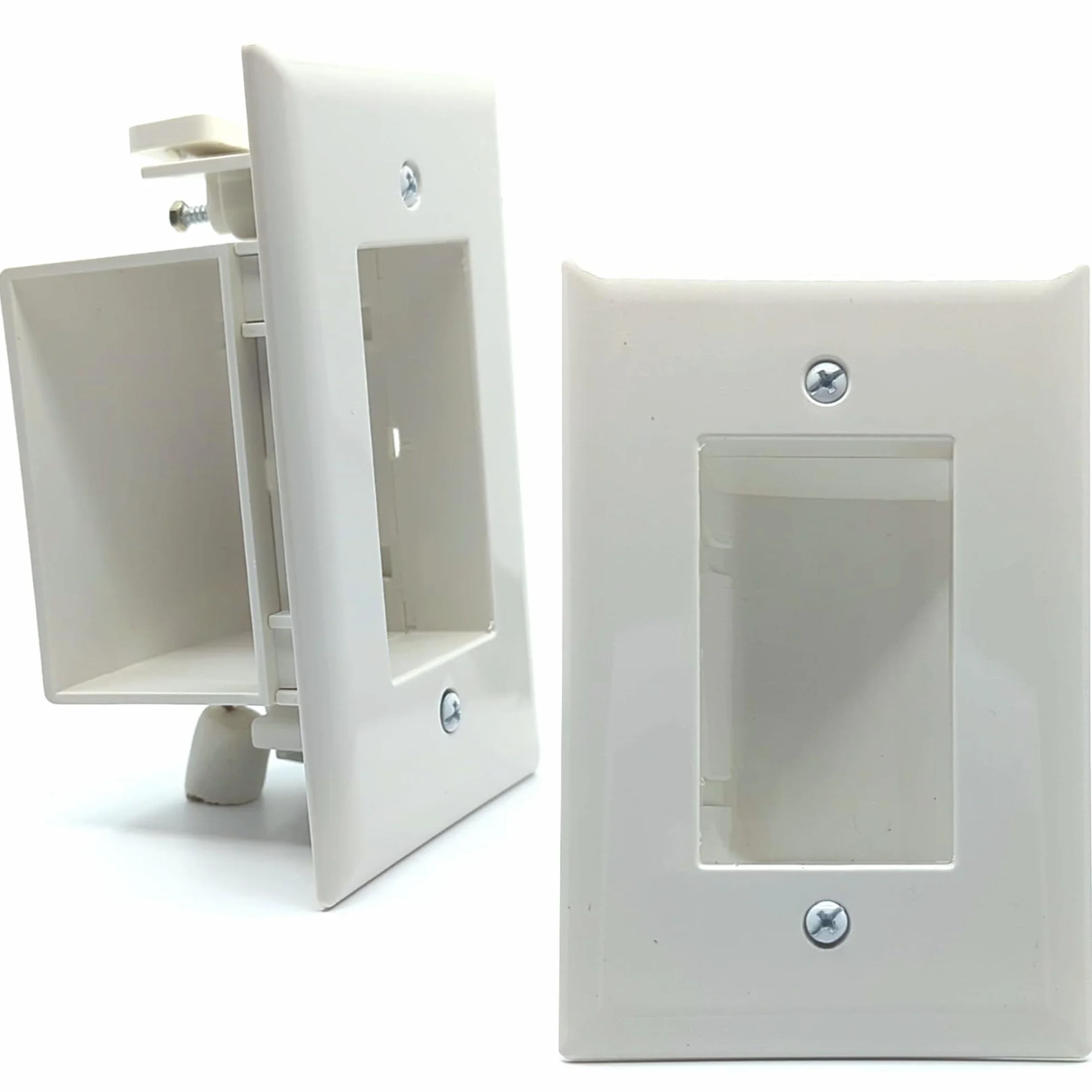 DataComm Electronics 50-3338-WH-KIT łatwy montaż organizer na kable - biały
