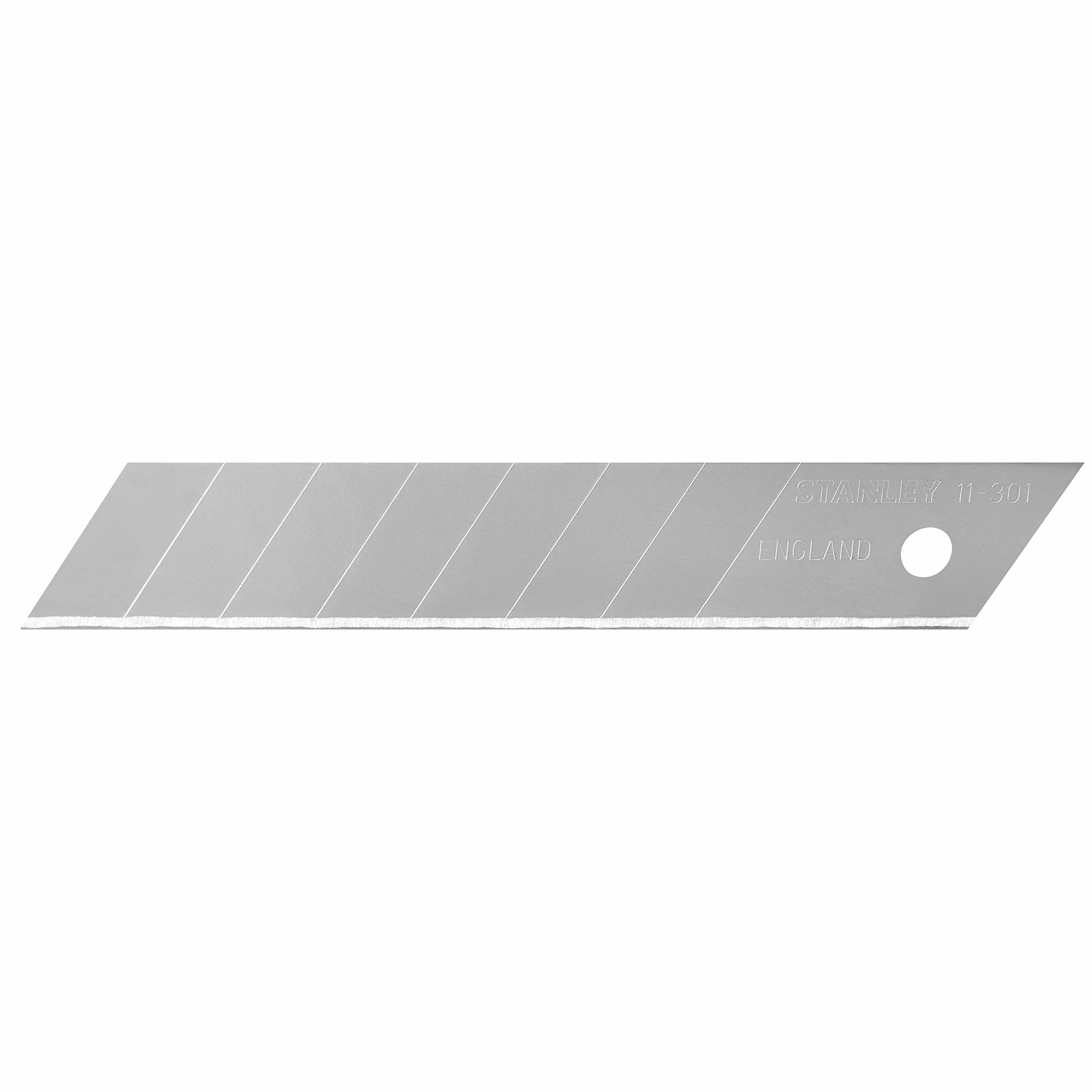 Stanley, Ostrza łamane 18 mm wymienne do noża (10 sztuk), 0-11-301