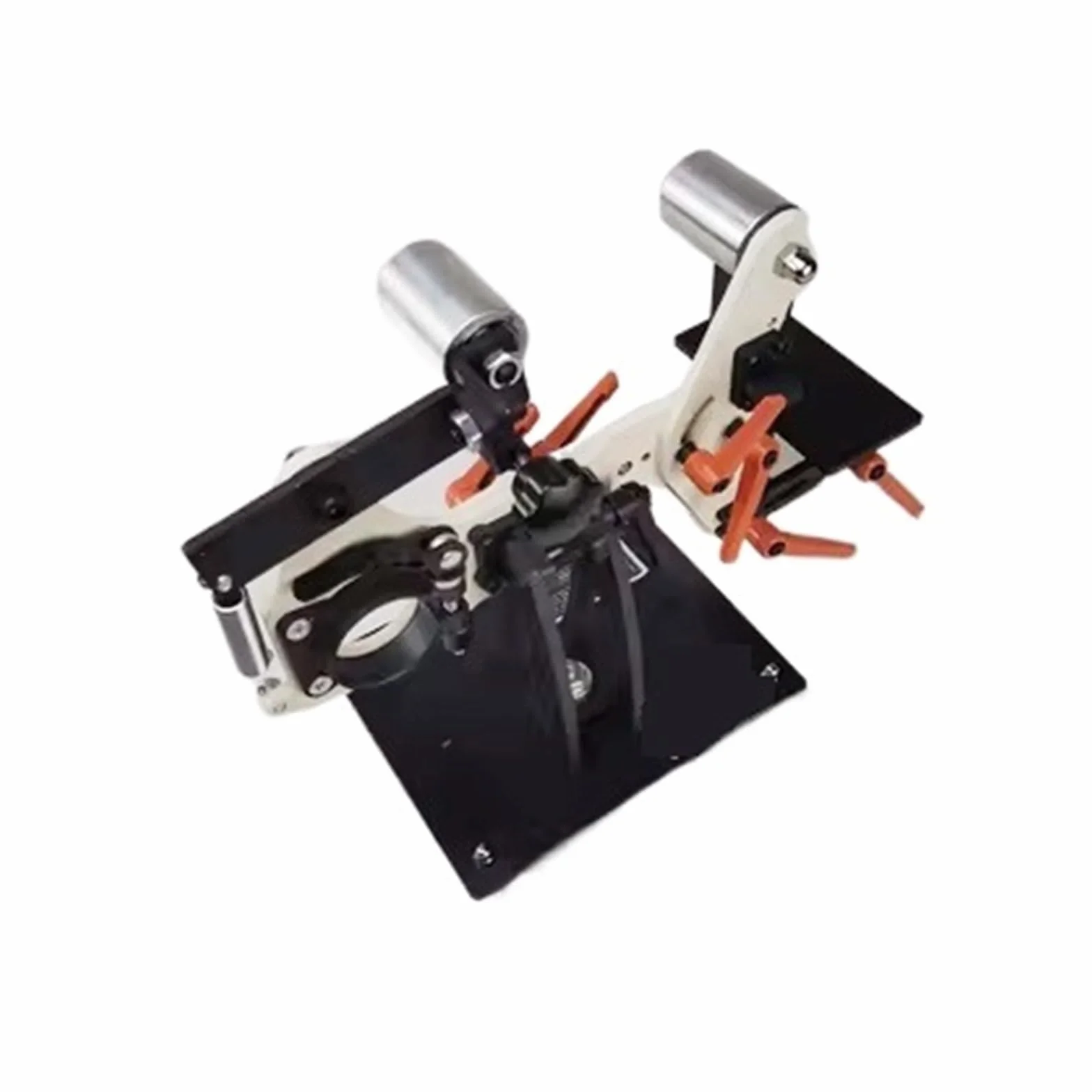 Szlifierka taśma szlifierska adapter głowicy szlifierka Adapter taśmy szlifierskiej pasy szlifierskie do modelu elektrycznego 100 szlifierka kątowa M10,Niskie Wibracje(Holder)
