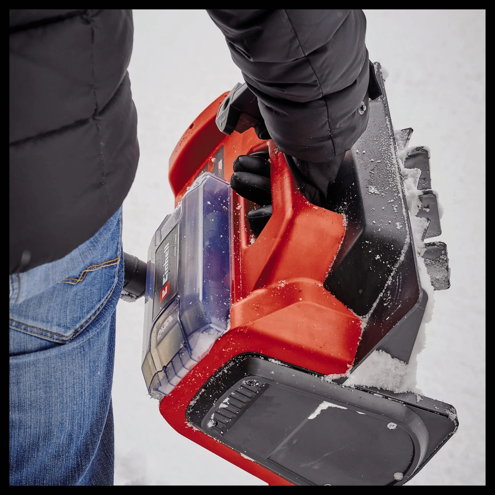 Einhell Akumulatorowa dmuchawa do śniegu GE-ST 36/40 Li E-Solo Power X-Change (Li-Ion, 36 V, szer. robocza 40 Nm, maks. wysokość śniegu 20 cm, dostawa bez akumulatora i ładowarki)