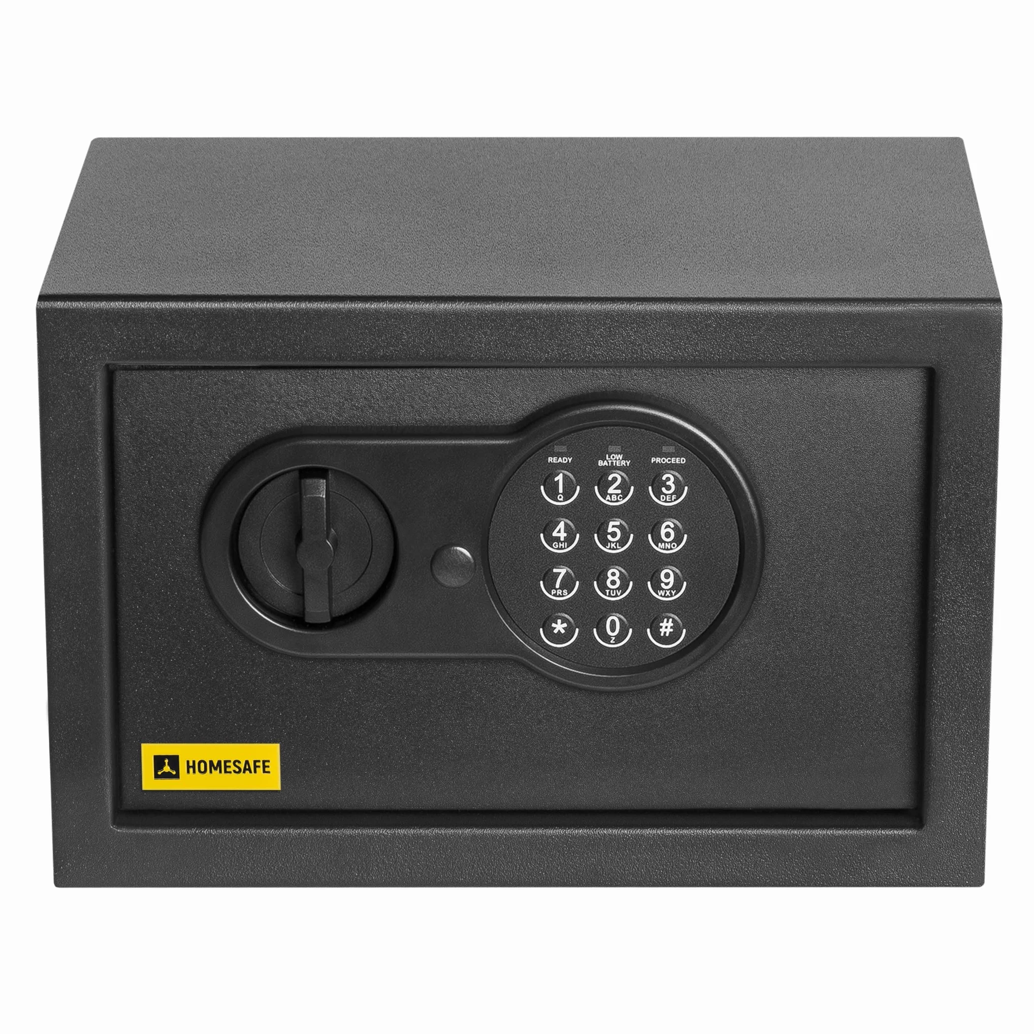 Homesafe HV20E Sejf z zamkiem elektronicznym, 20x31x20cm (HxWxD), Carbon Satynowa Czerń