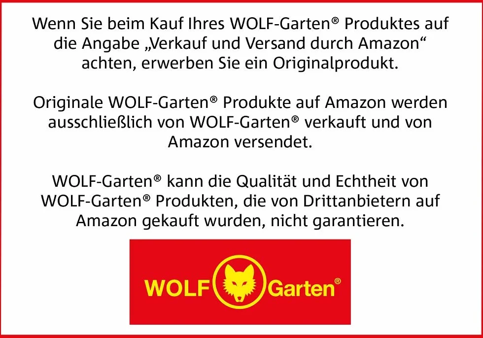 WOLF Garten Obcas HU-M 15 150 mm czerwony