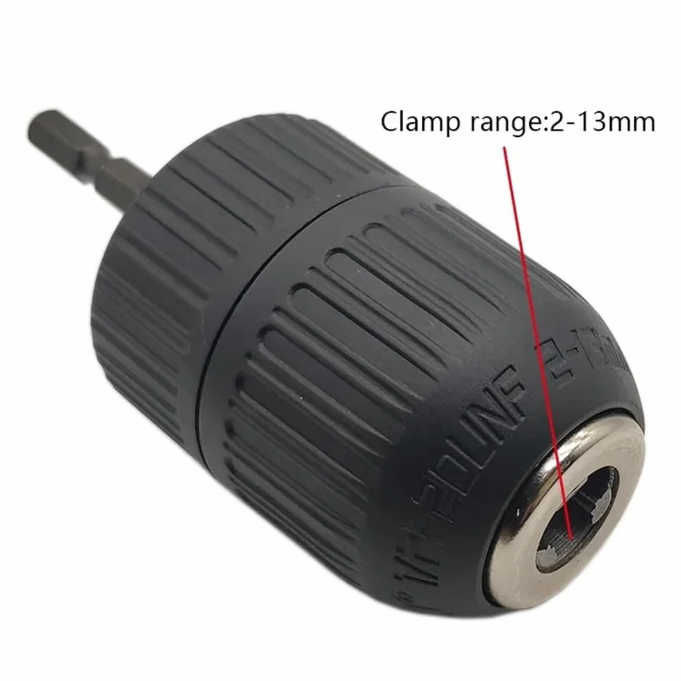 4 szt. Zestaw adapterów do szybkowymiennego uchwytu wiertarskiego - gwint 1/2"-20UNF, konwerter bezkluczowy 2-13 mm do chwytu SDS-Plus 1/4" sześciokątny