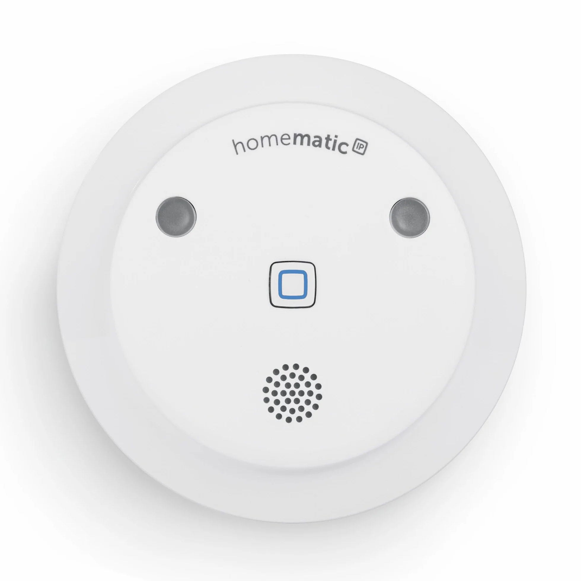 Homematic IP Syrena alarmowa Smart Home, bezprzewodowa bezprzewodowa syrena wewnętrzna z funkcją aplikacji ostrzega słyszalna, widoczna i za pomocą wiadomości push, 153825A0