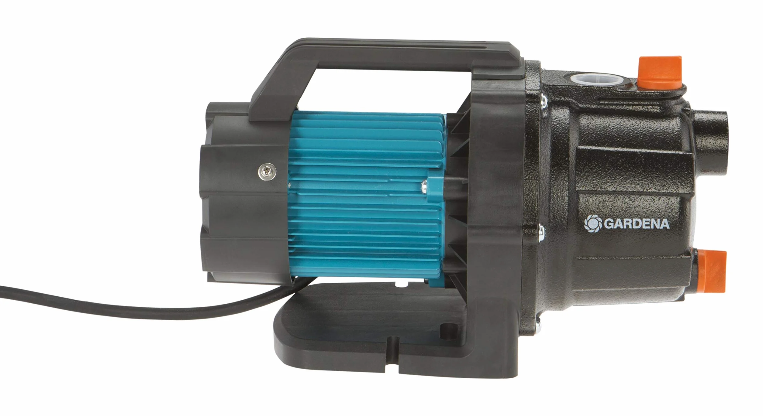 Gardena pompa ogrodowa 3700/4 Basic: Pompa nawadniająca o wydajności 3700 l/h, moc 800 W, trwała dzięki wałowi ze stali nierdzewnej, odlewanej obudowie, możliwość podłączenia zraszacza (9010-47)