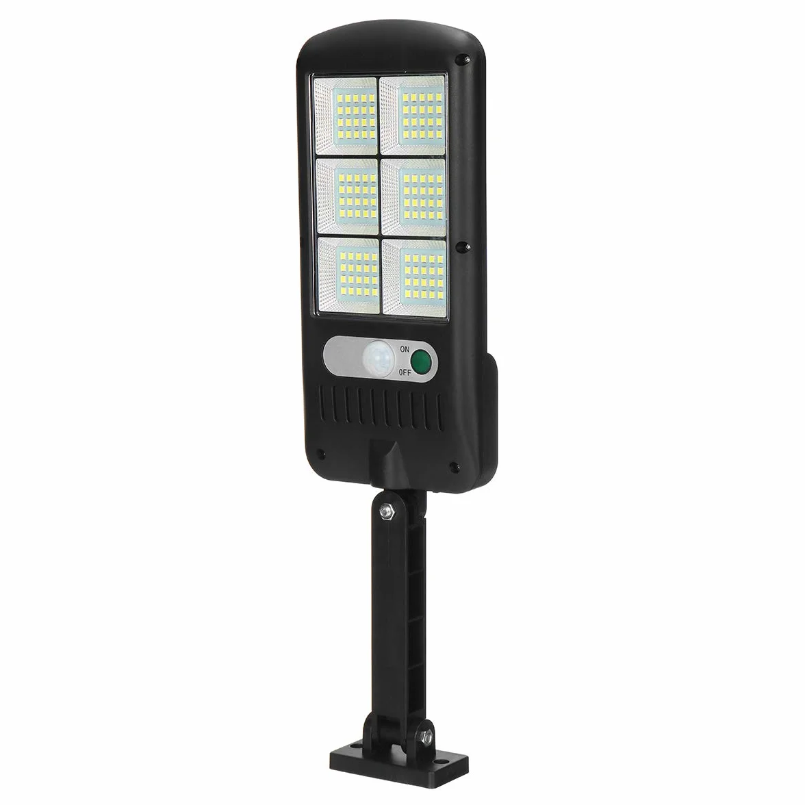 Solarna lampa uliczna 120 LED czujnik ruchu PIR lampa słoneczna IP65 wodoodporne oświetlenie zewnętrzne lampa ogrodowa oświetlenie naścienne Led (2 szt.)