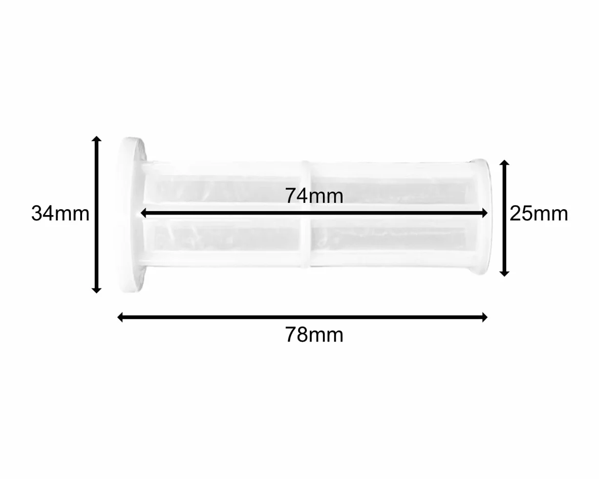Wkładka do filtra wody, filtr wody, wkład filtrujący, filtr wymienny, wkładka, do Kärcher 4.730-059.0 77,3 mm x 34,00 mm (3 sztuki)